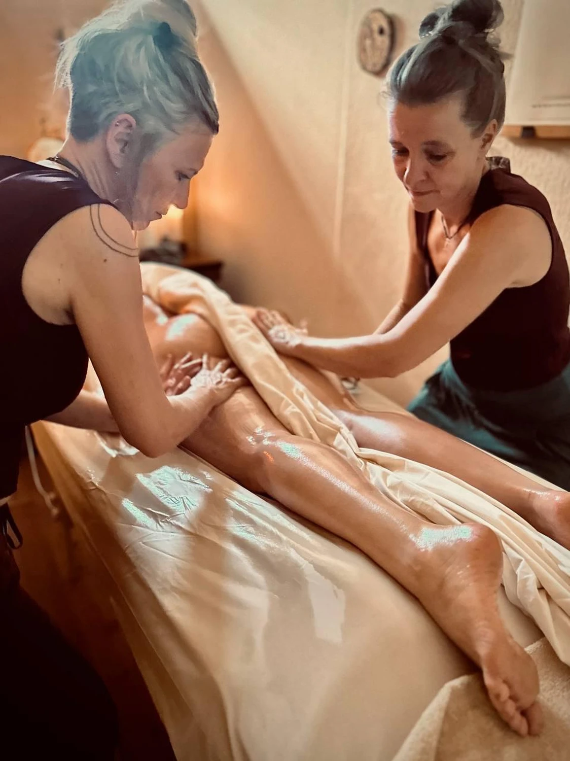 Honigmassage
